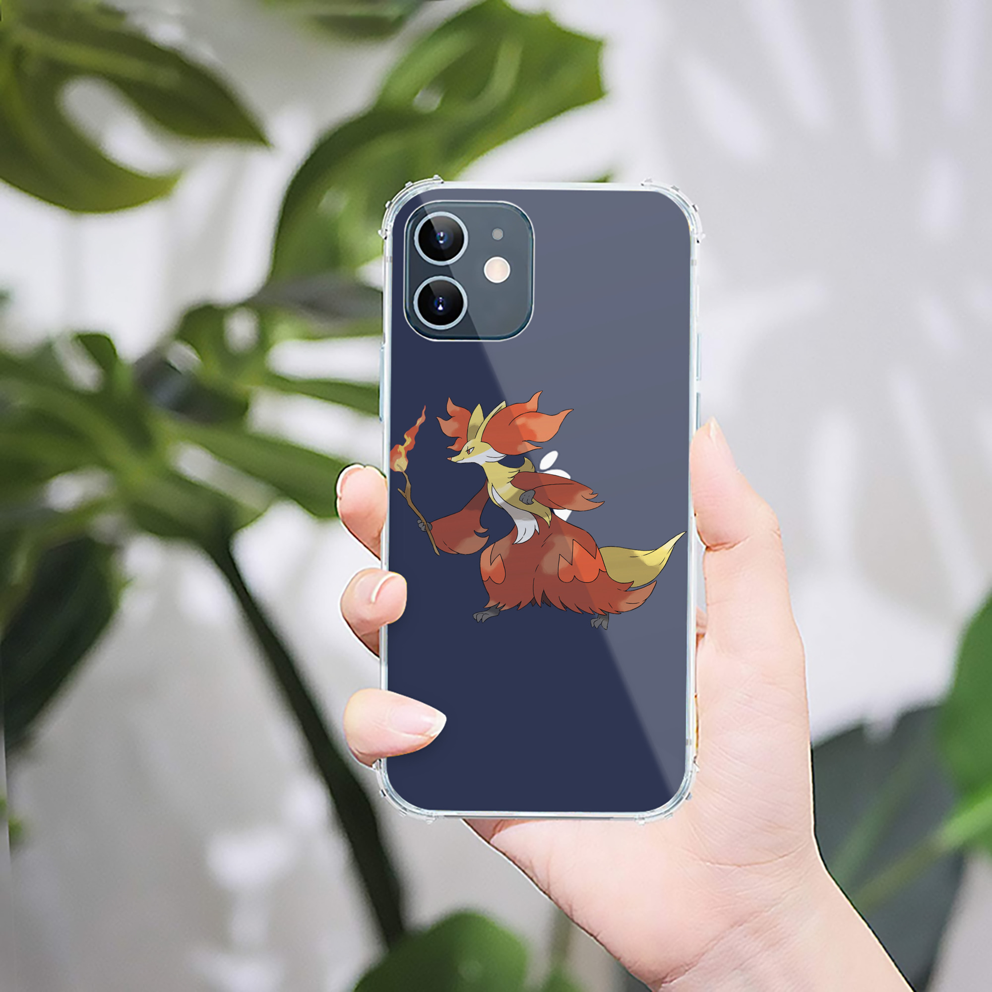 （画像用） ポケットモンスター Pokémon 【iPhone 12シリーズ対応】透明スマホケース（クリアソフトケース）
